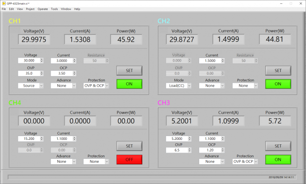 可程式多通道直流電源供應器-GPP-x323系列 4